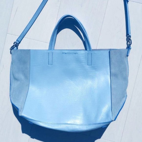 New Leather tote crossbody purse Banana Republic - Picture 3 of 5